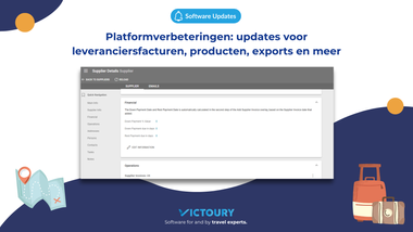Platformverbeteringen: updates voor leveranciersfacturen, producten, exports en meer