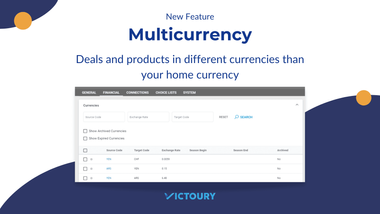 Multicurrency in Victoury